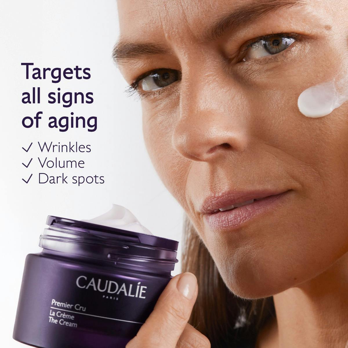 Caudalie Premier Cru Anti-Aging Cream Moisturizer 50 ml Refill-NEW