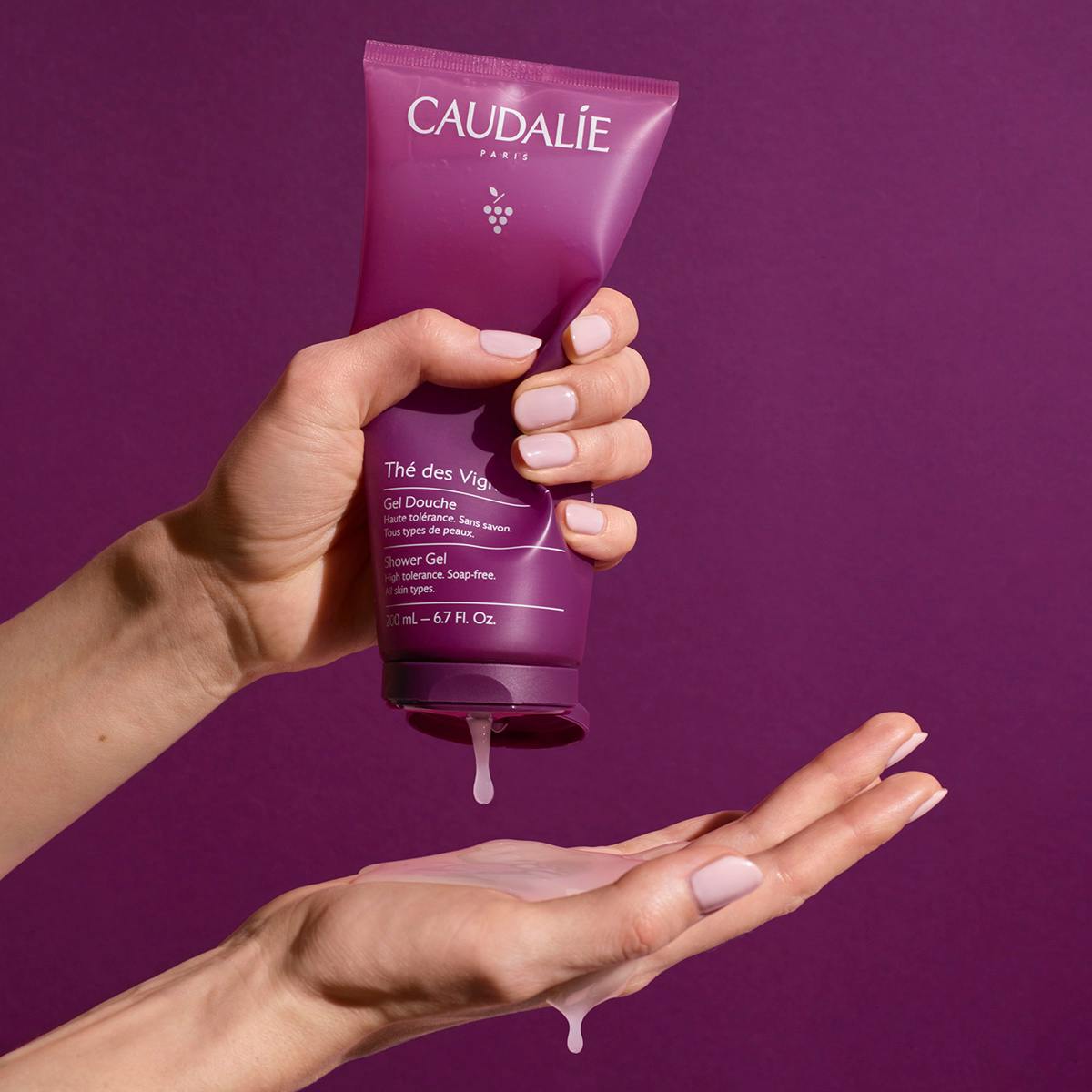 Caudalie The Des Vignes Hyaluronic Nourishing Body Lotion 400 ml + Shower Gel 200 ml