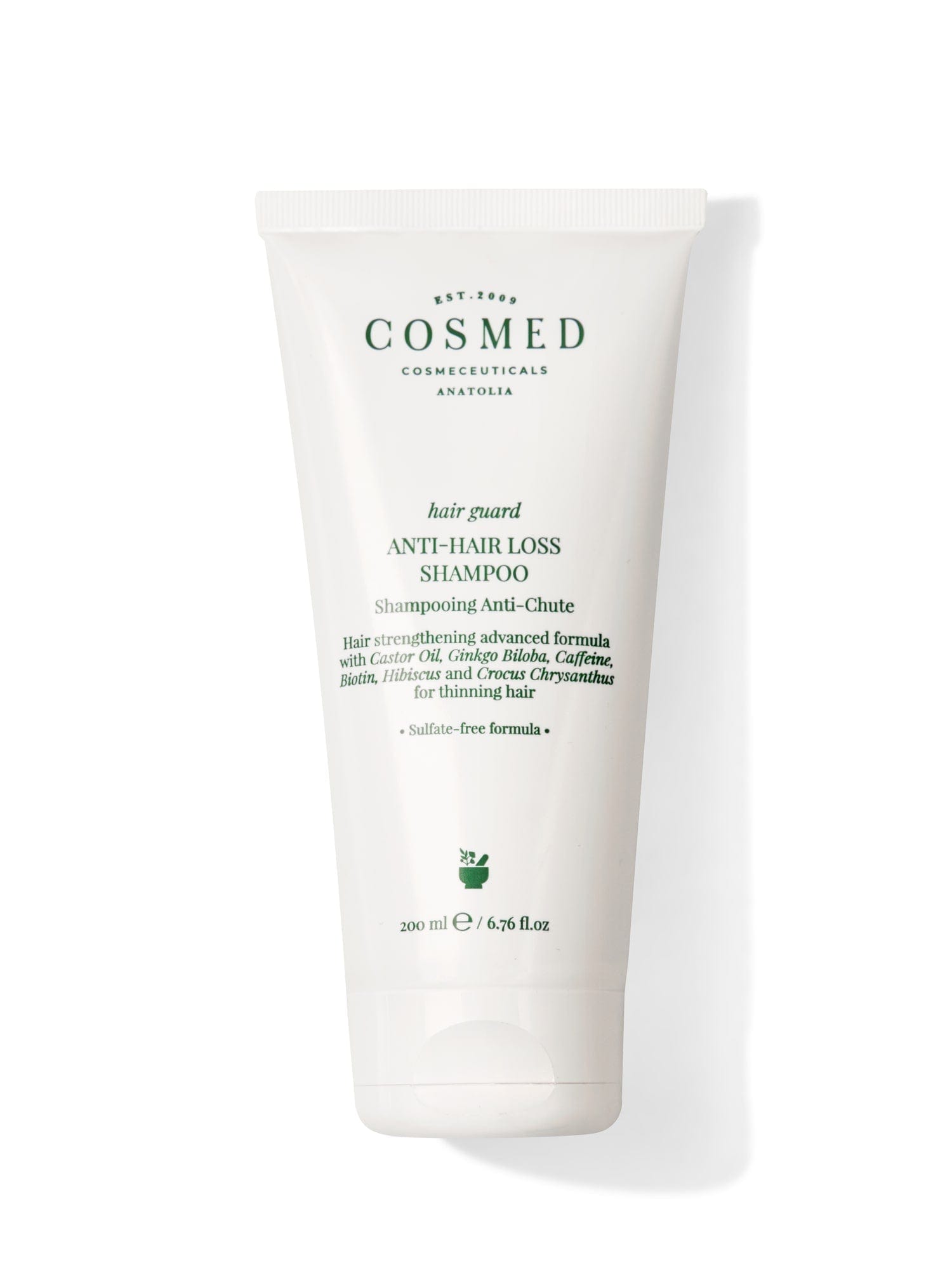 Cosmed Hair Guard Anti Hair Loss Shampoo - Sulfate Free, Salt Free Anti Hair Loss Shampoo 200 Ml