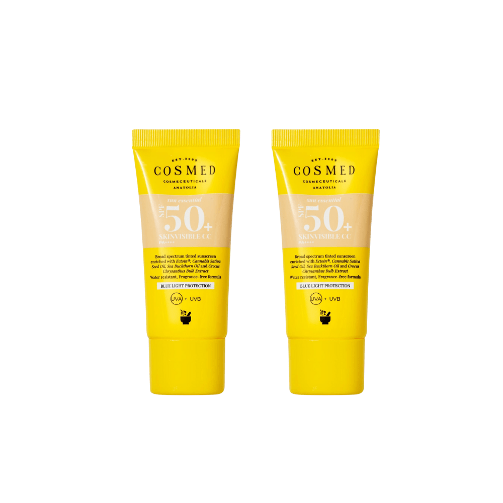 Cosmed Sun Essential - Skinvisible Cc Spf 50+ 30 ml 2 Pack