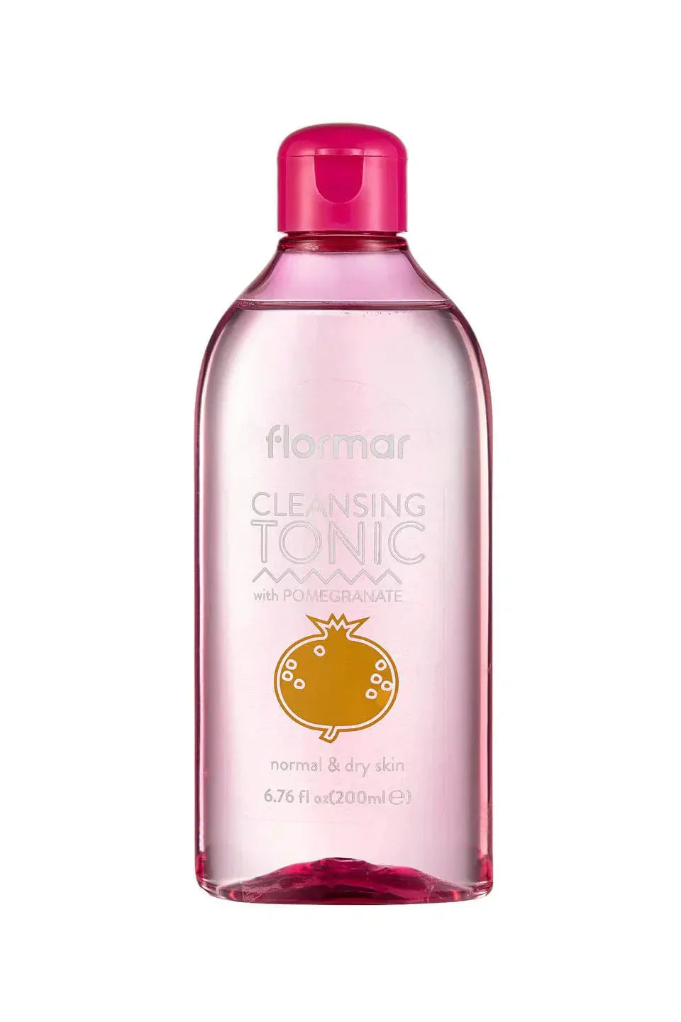 Flormar Facial Cleansing Toner with Pomegranate Extract for Normal & Dry Skin 200ml