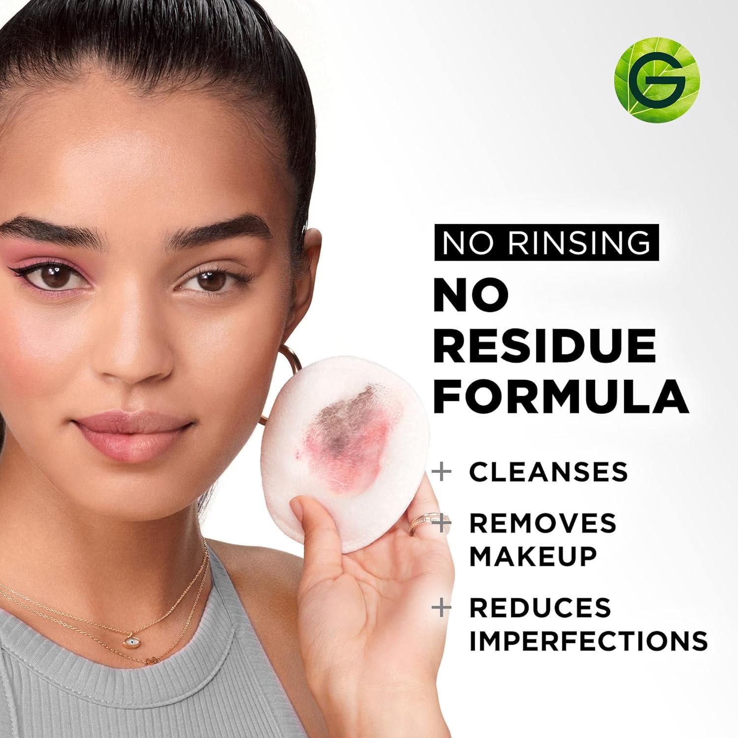 Garnier Skin Active Purifying Micellar Jelly Water With Charcoal & Salicylic Acid 400 ml / 13.5 fl oz 2 Pack