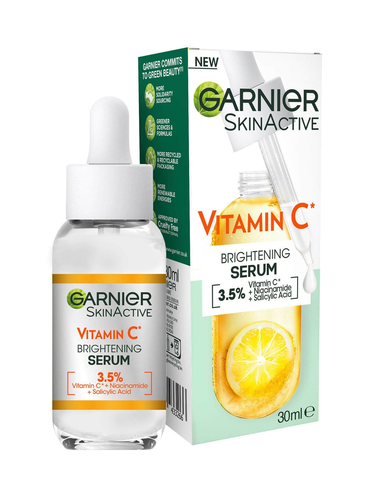 Garnier Skin Active Vitamin C Garnier Vitamin C Anti-Dark Spots & Brightening Serum 30 ml 2 Pack