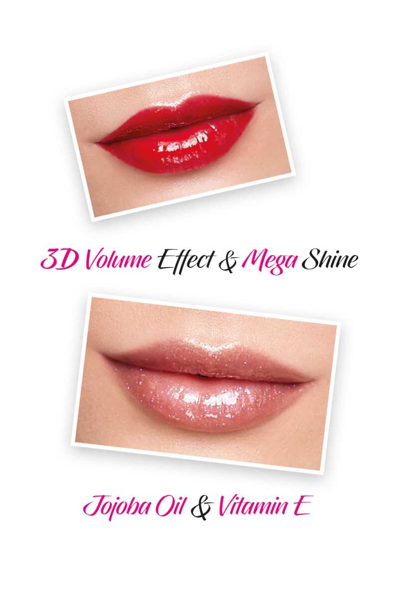 Golden Rose 3D Mega Shine Lipgloss - 106