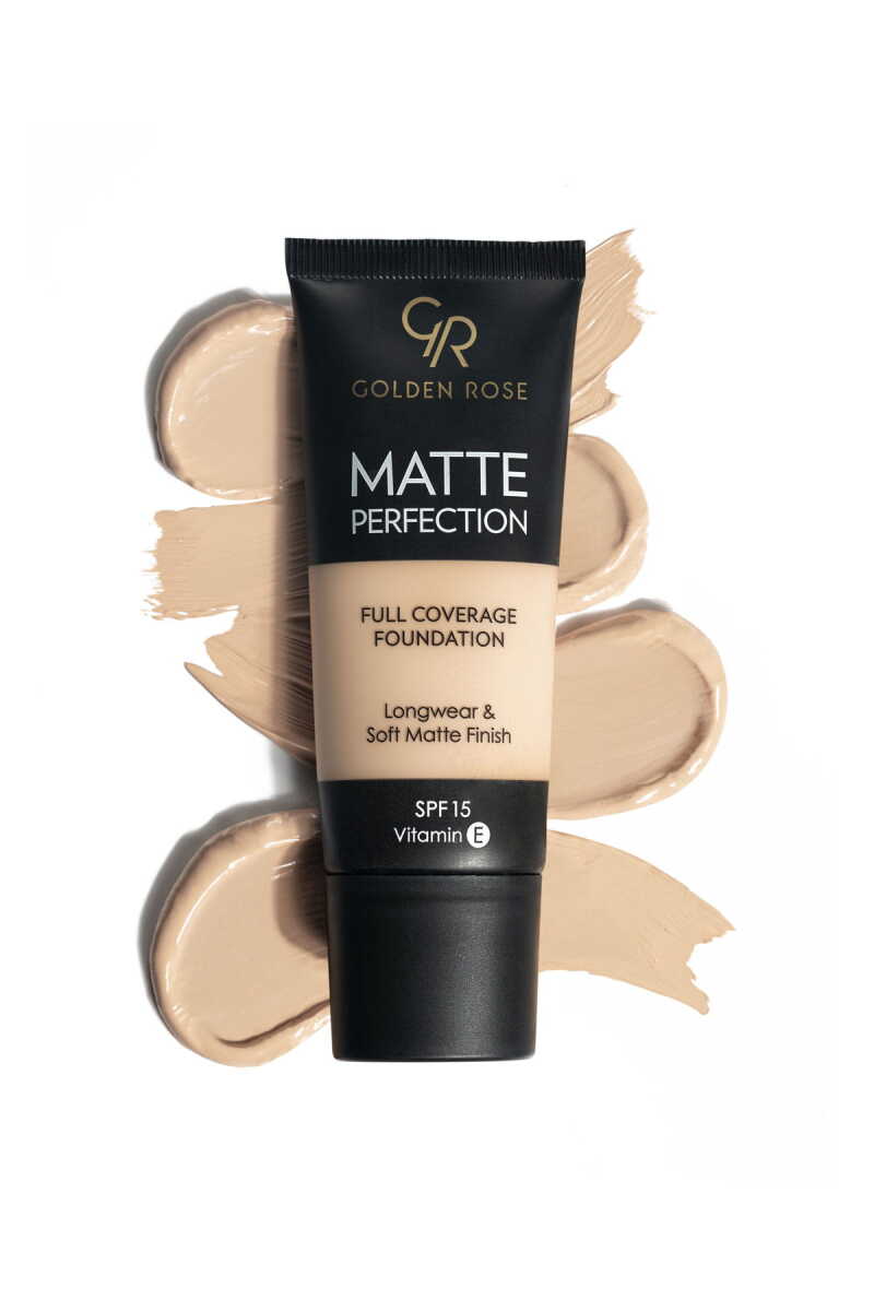Golden Rose Matte Perfection Full Coverage Foundation 49g - Cool 01