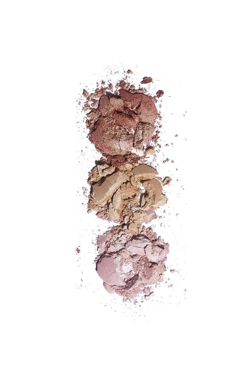 Golden Rose Strobing Highlighter Palette - Pink Gold Bronz