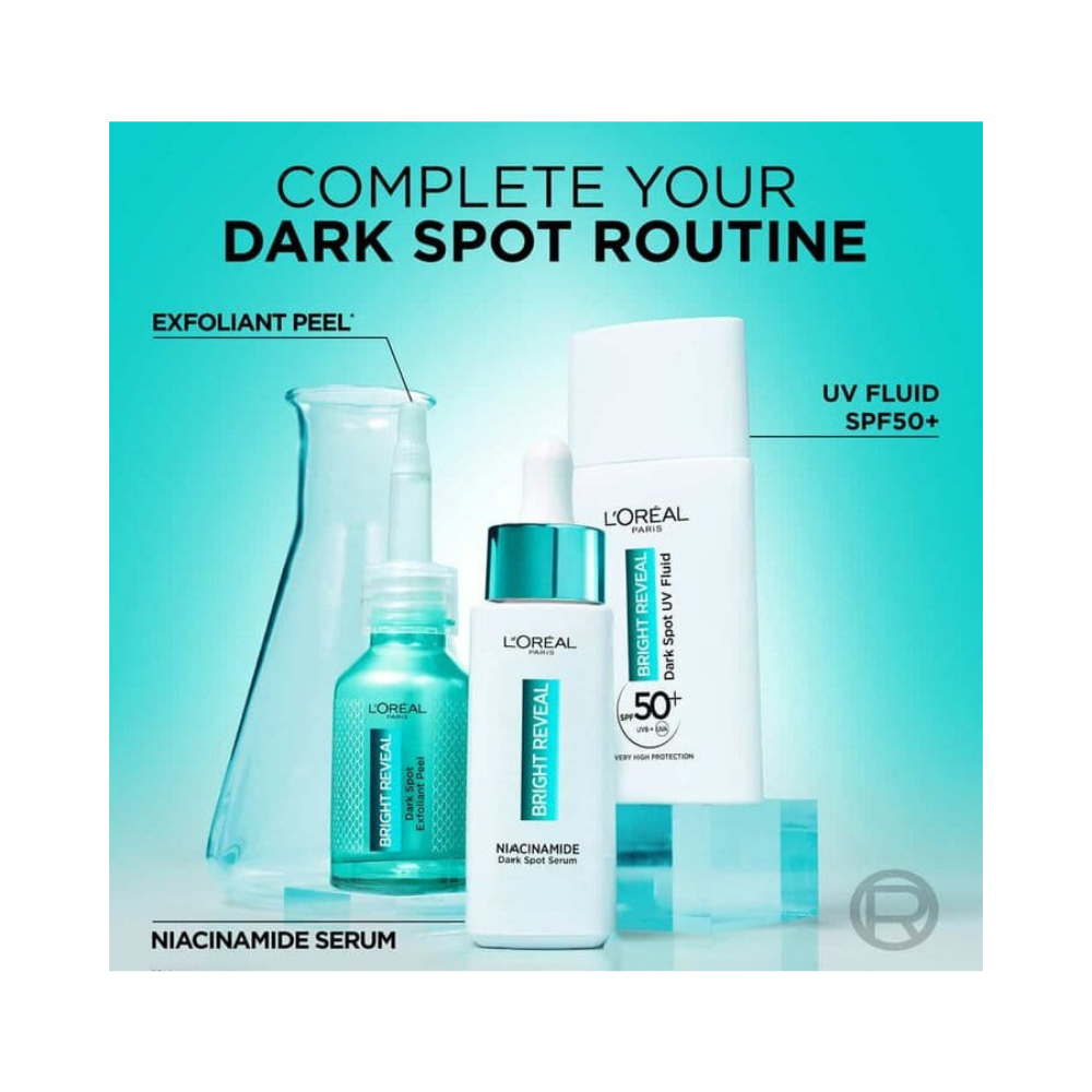 Loreal Paris Bright Reveal Anti Dark Spot Exfoliant Regenerating Peeling Serum 25 ml