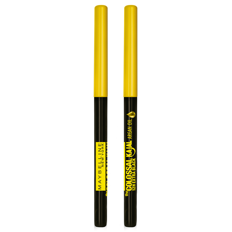 Maybelline New York The Colossal Kajal Extra Black Eyeliner with Argan Oil
