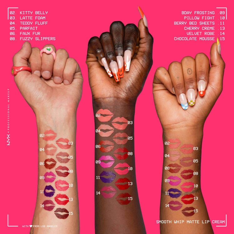 NYX Professional Makeup Smooth Whip Creamy Liquid Matte Lipstick - Kitty Belly