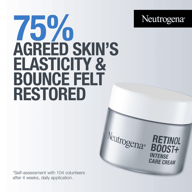 Neutrogena Retinol Boost+ Intense Care Cream 50ml / 1.7 fl oz 3 Pack