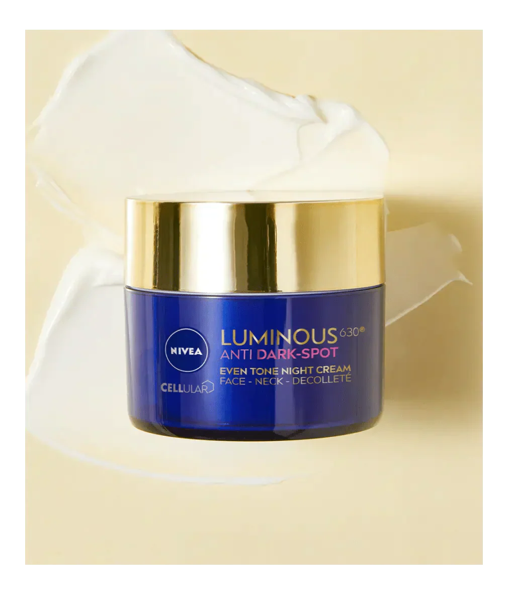 Nivea Luminous 630 Anti Dark Spot Night Cream 50ml / 1.7 fl oz - 3 Pack