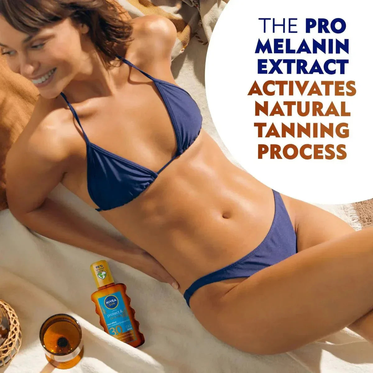 Nivea Sun Tan Activating Oil SPF30 Protect&Bronze 200ml / 6.8 fl.oz