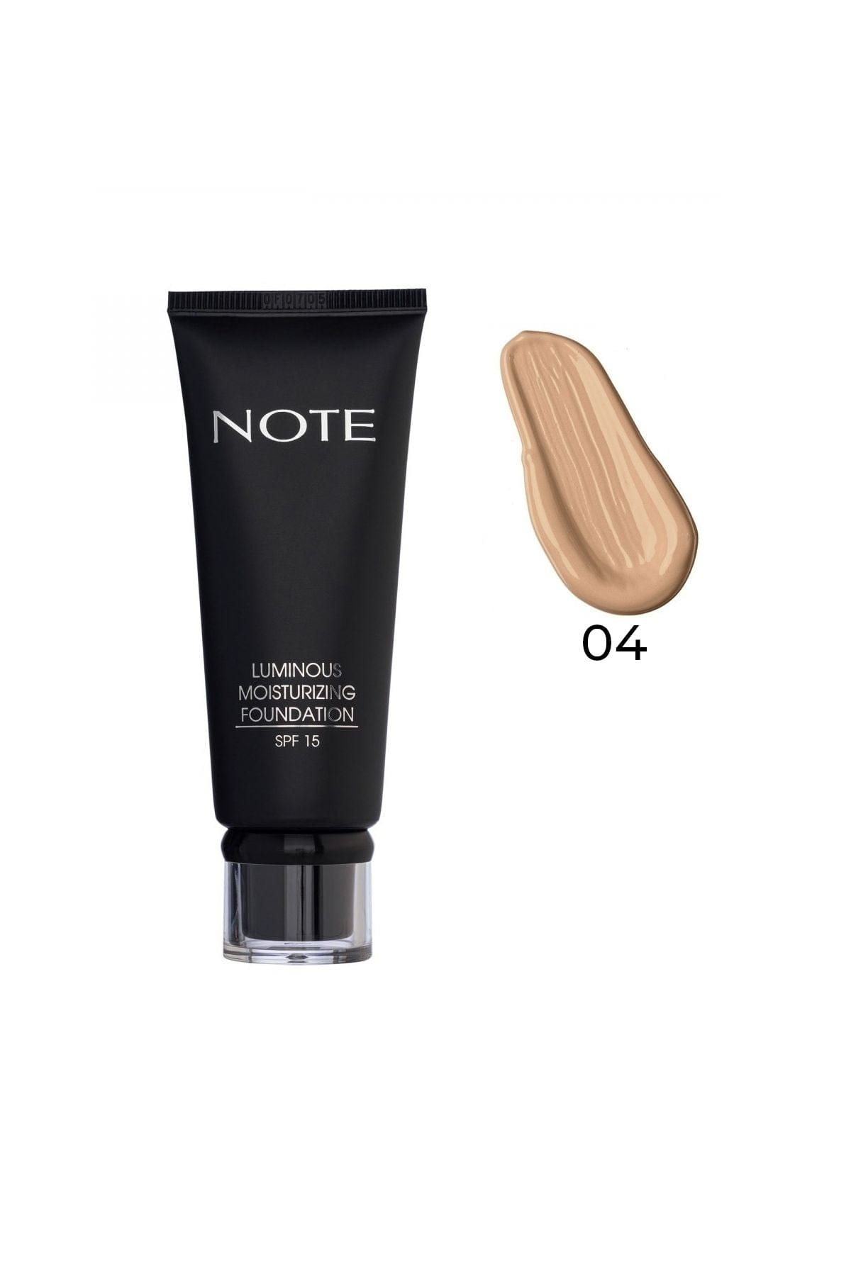 Note Cosmetics Luminous Moisturizing Foundation 04 Sand 30 ml