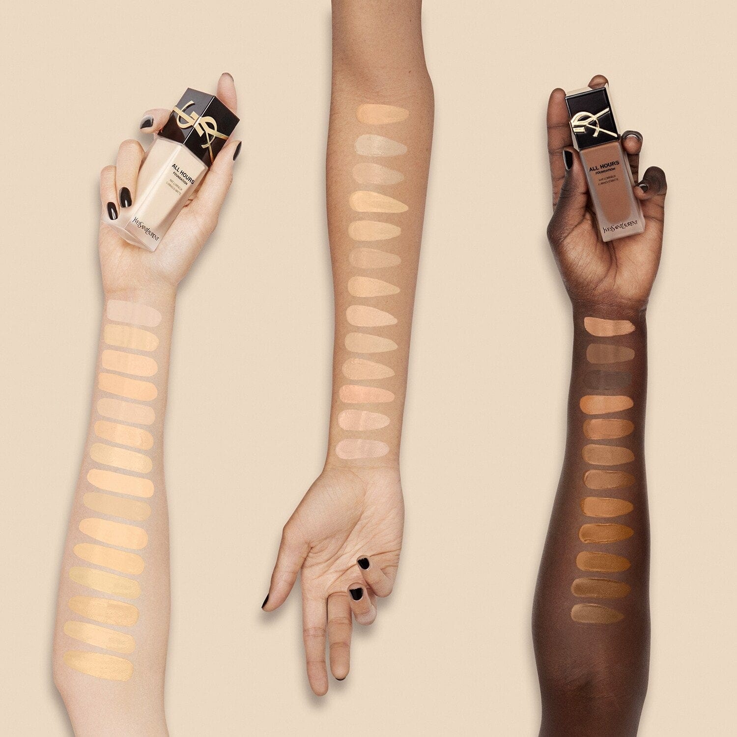 Yves Saint Laurent All Hours Shimmer Matte Finish Foundation -MN8