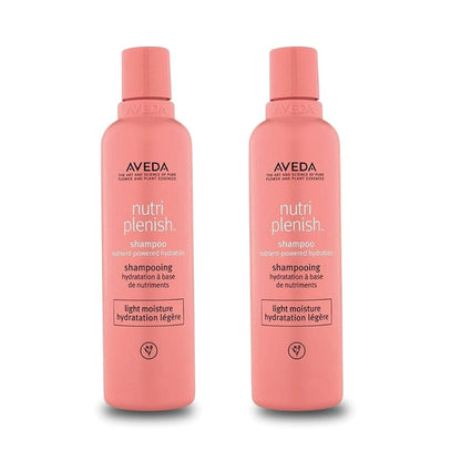 Aveda Nutriplenish Shampoo Light Moisture 250 ml -2 Pack
