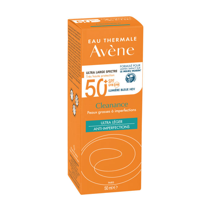 Avene Cleanance Ultra Light Sunscreen SPF50+ 50ml