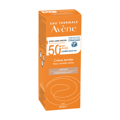 Avene Creme Teintee SPF 50 50 ml Tinted Sunscreen