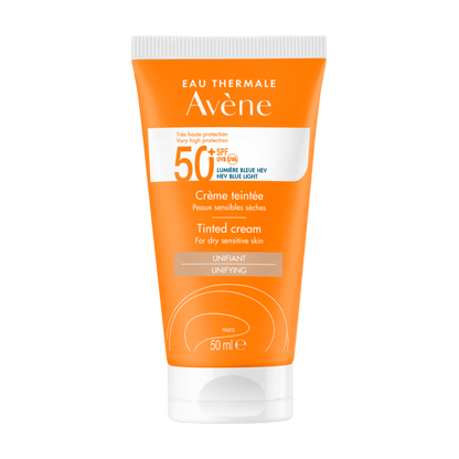 Avene Creme Teintee SPF 50 50 ml Tinted Sunscreen