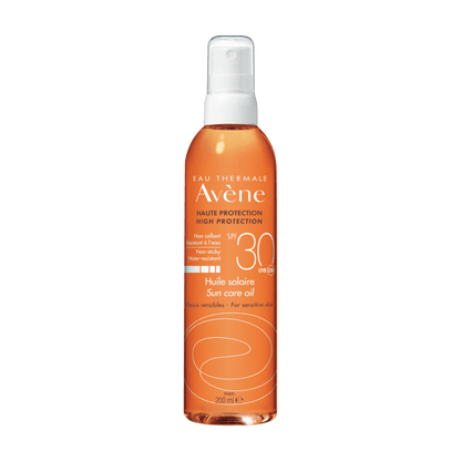 Avene Huile Solaire Sun Care Oil Spf 30 200 ml Tanning Oil