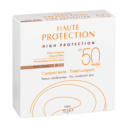 Avene Tinted Compact Dore Spf 50 10 gr Tinted Sunscreen -2 Pack