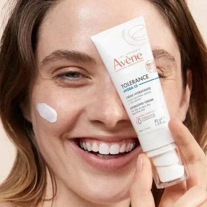 Avene Tolerance Hydra-10 Moisturizing Cream 40 ml -2 Pack