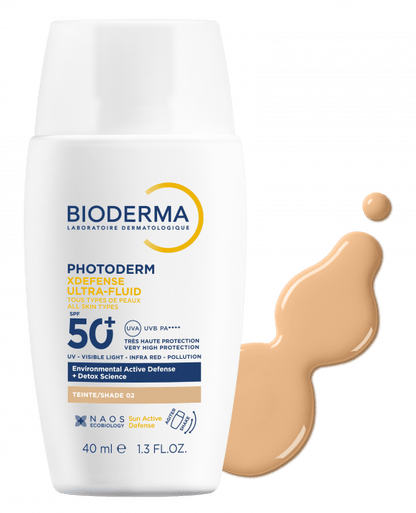 Bioderma Photoderm XDefense Ultra-Fluid SPF50+ 02 Light 40 ml