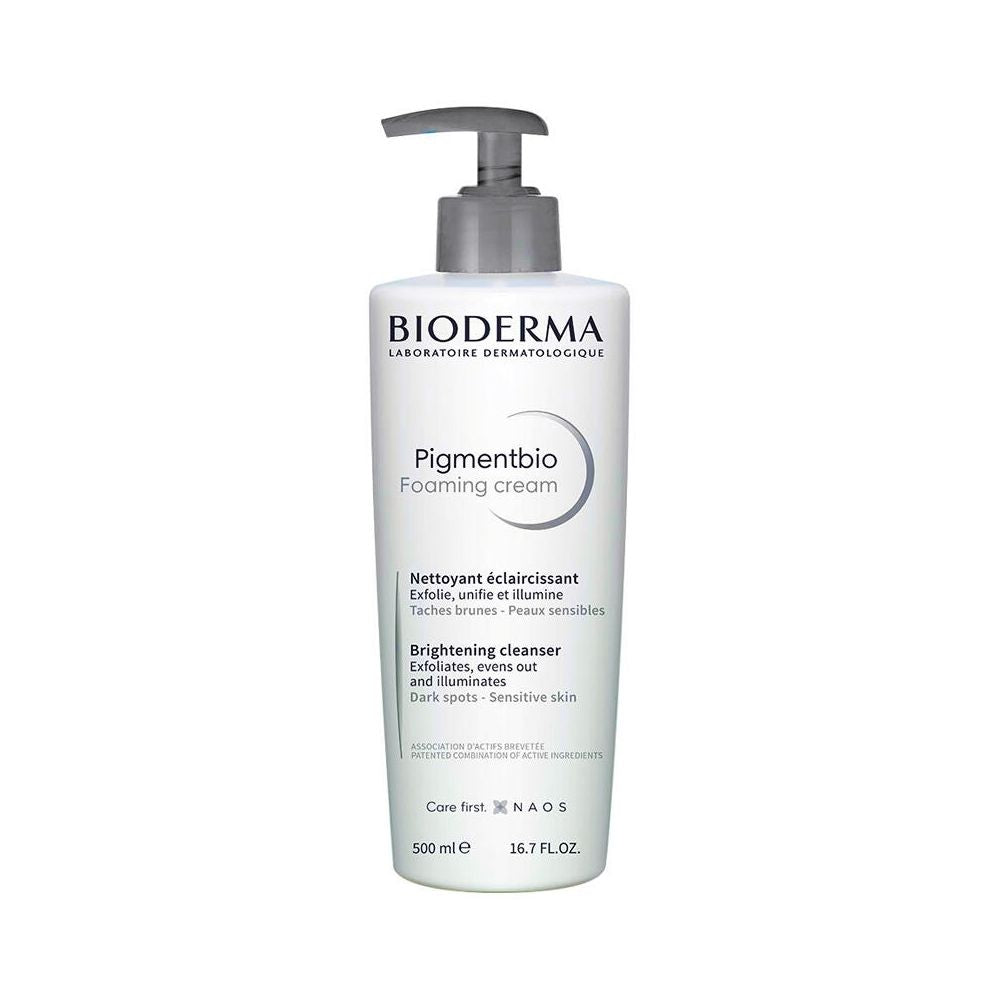 Bioderma Pigmentbio Foaming Cream - Exfoliating Cleansing Cream 500 ml
