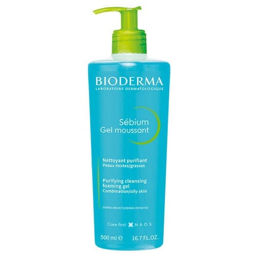 Bioderma Sebium Foaming Skin Cleansing Gel 500 ml