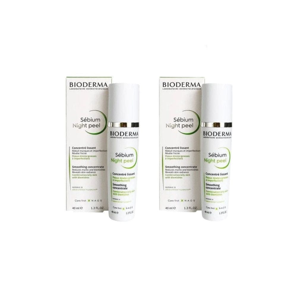 Bioderma Sebium Night Peel 40 Ml 2 Pack