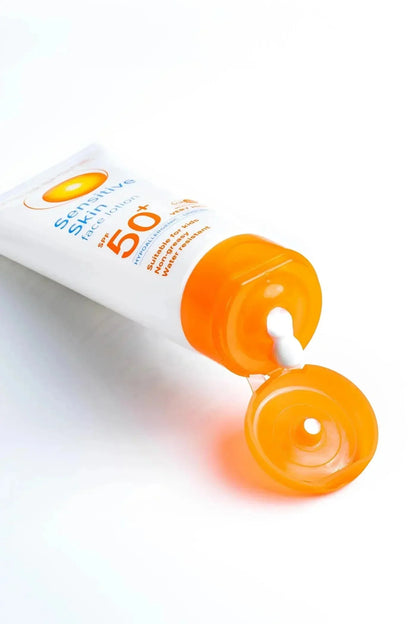 Calypso Sensitive Skin Face Lotion Spf50+ 50 ml -3 Pack