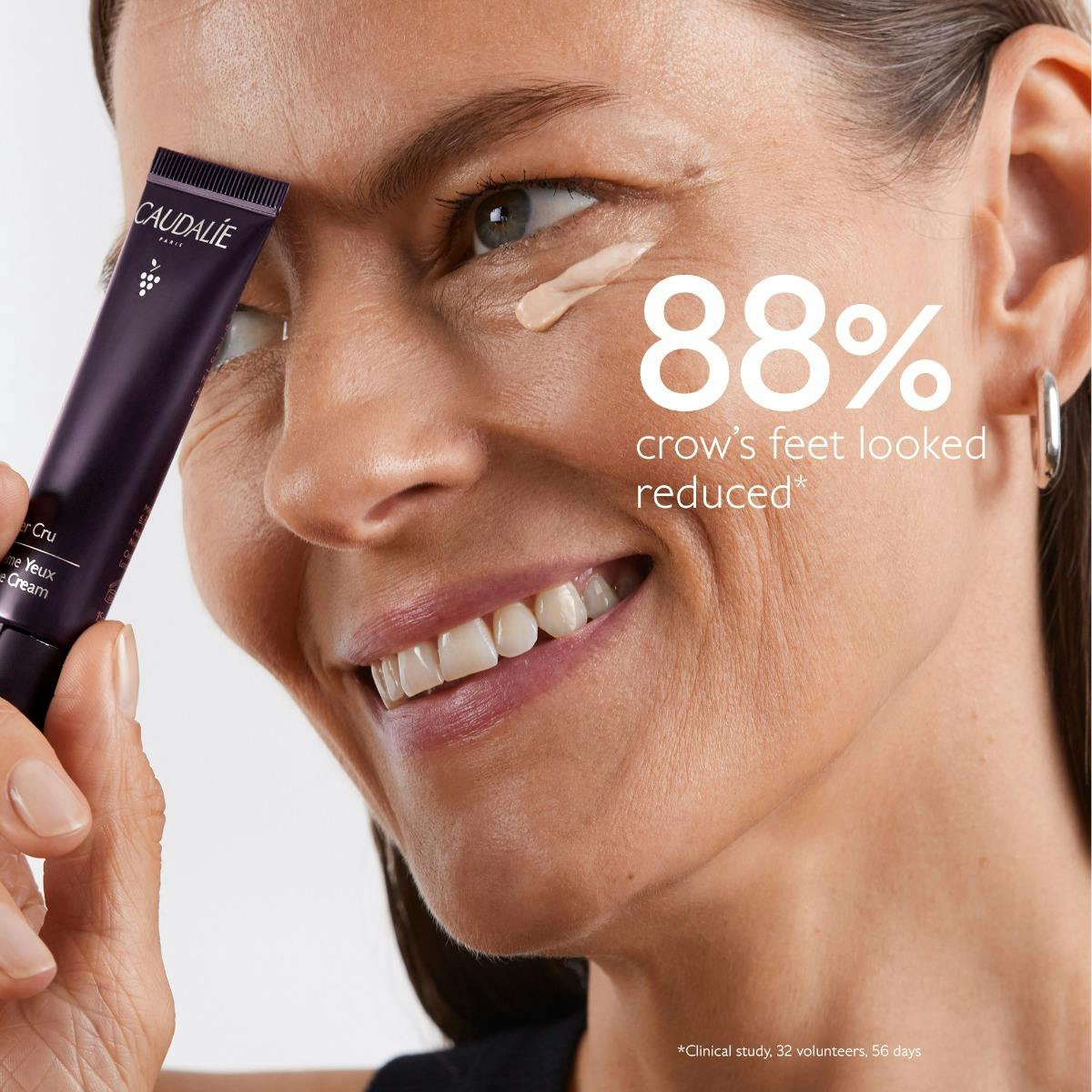 Caudalie Premier Cru Anti-Aging Eye Cream for Fine Lines and Wrinkles 15 ml -NEW