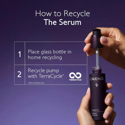 Caudalie Premier Cru Anti-Aging Serum with Niacinamide and Hyaluronic Acid 30 ml -NEW