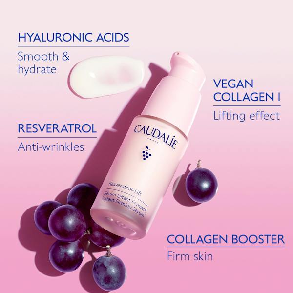 Caudalie Resveratrol Lift Firming Serum 30 ml -3 Pack