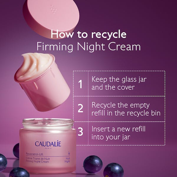 Caudalie Resveratrol Lift Night Cream 50 ml -2 Pack