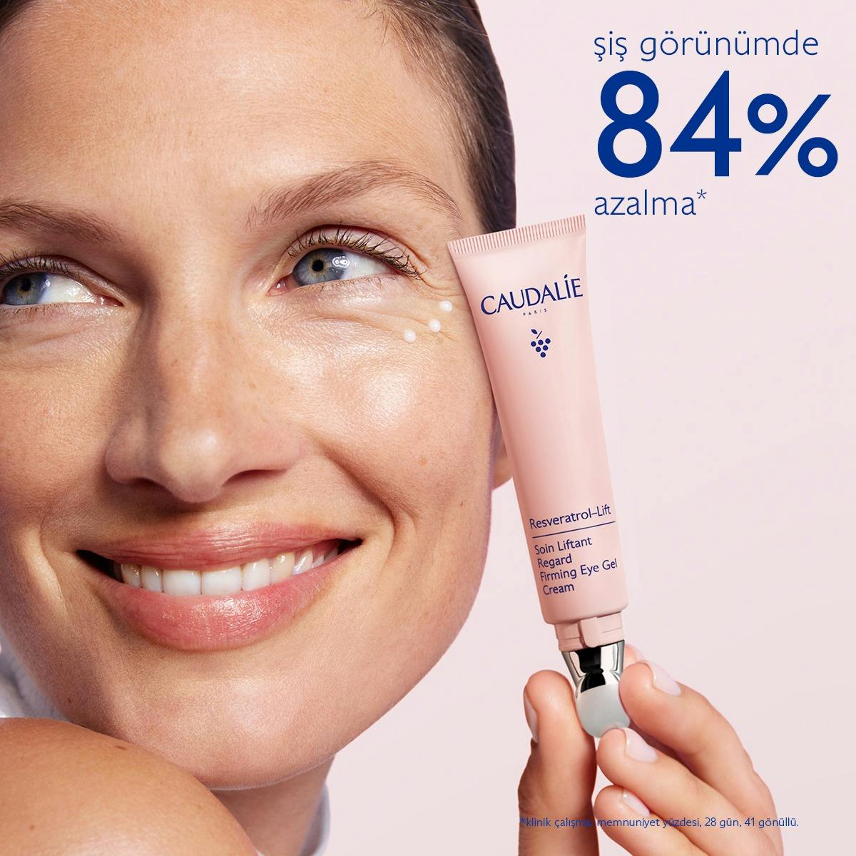 Caudalie Resveratrol-lift Firming Eye Gel Cream 15 ml -2 Pack