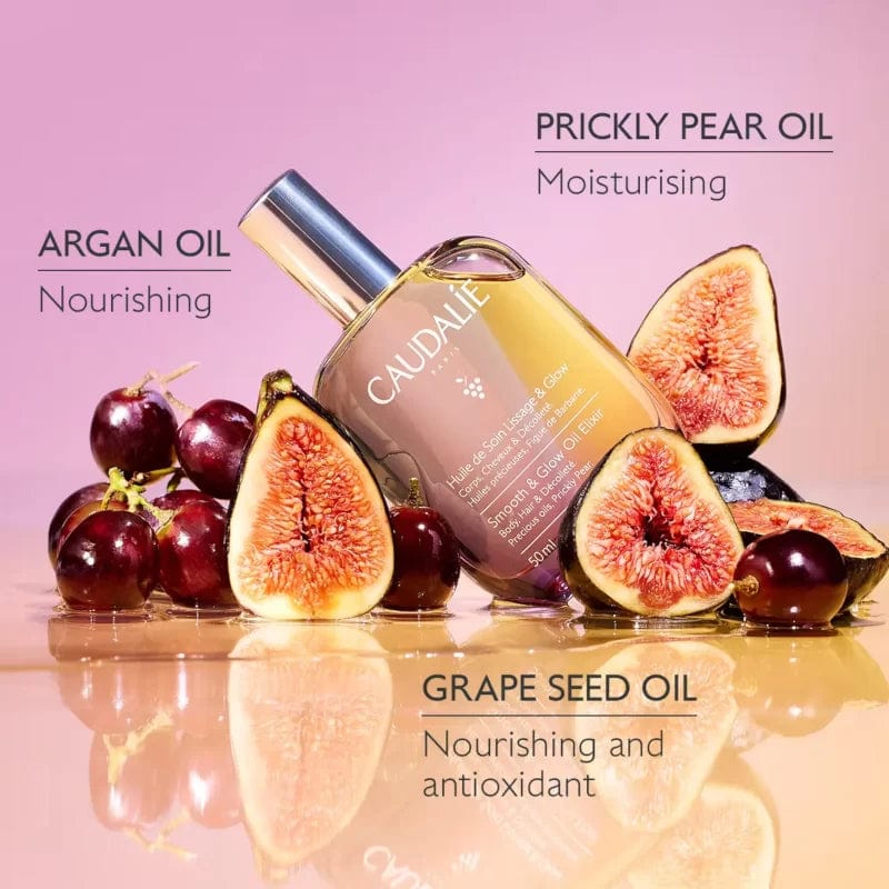 Caudalie Smooth And Glow Fig Oil Elixir 100 ml -2 Pack