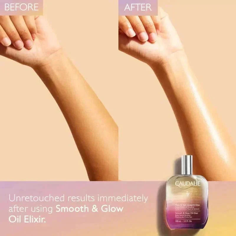 Caudalie Smooth And Glow Fig Oil Elixir 100 ml -2 Pack