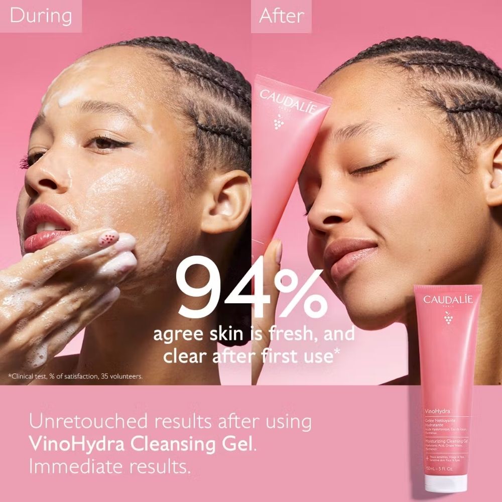 Caudalie VinoHydra Moisturizing Cleansing Gel 150 ml