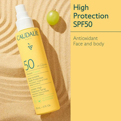 Caudalie Vinosun Protect Invisible High Protection Spray SPF50 150 ml 2 Pack