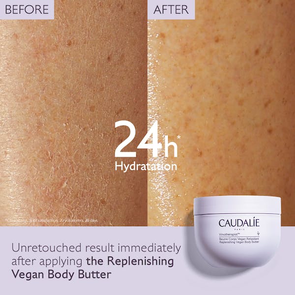 Caudalie Vinotherapist Replenishing Vegan Body Butter 250 ml -2 Pack