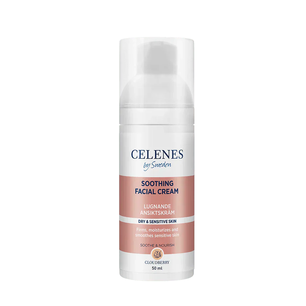 Celenes by Sweden Cloudberry Soothing Facial Cream 50 ml / 1.7 fl oz