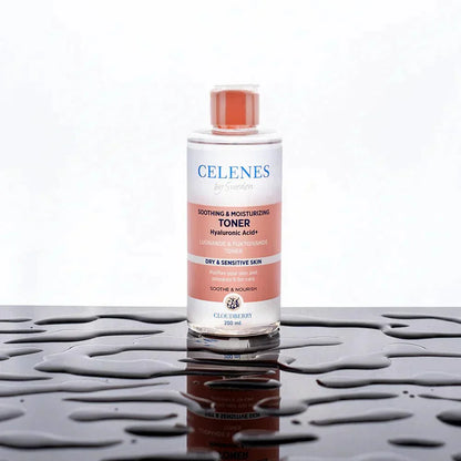 Celenes by Sweden Cloudberry Soothing &amp; Moisturizing Toner 200 ml / 6.8 fl oz -2 Pack