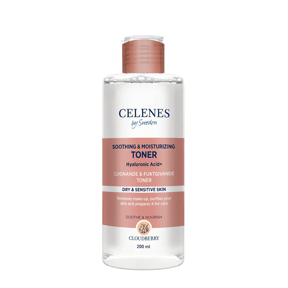 Celenes by Sweden Cloudberry Soothing &amp; Moisturizing Toner 200 ml / 6.8 fl oz