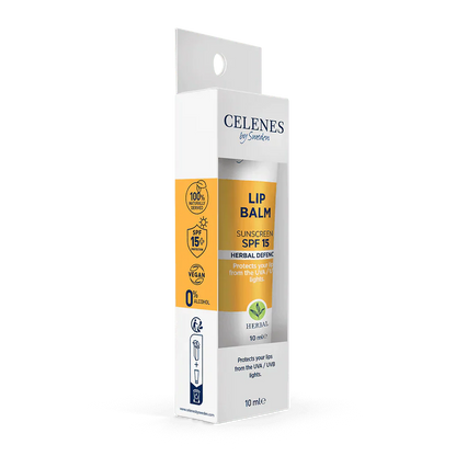 Celenes by Sweden Herbal Defence Lip Balm With Sunscreen Spf 15 10 ml