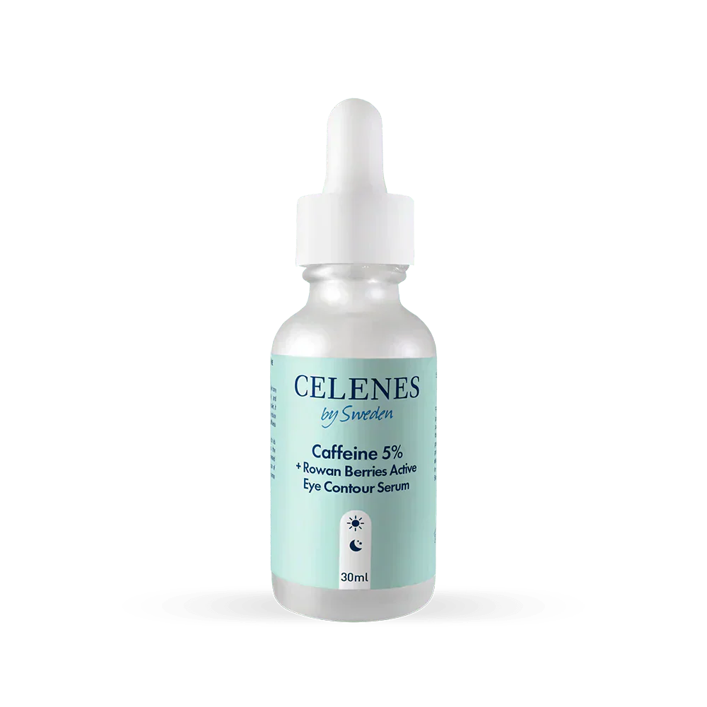 Celenes by Sweden Rena Caffeine 5% + Rowan Berries Active Eye Contour Serum 30 ml