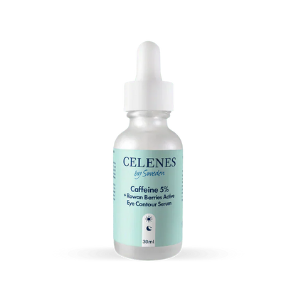 Celenes by Sweden Rena Caffeine 5% + Rowan Berries Active Eye Contour Serum 30 ml