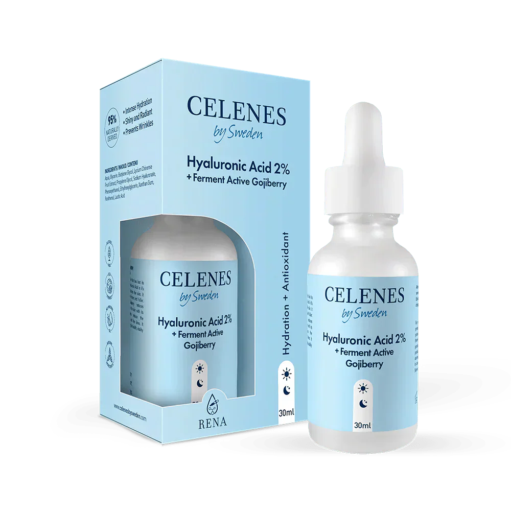 Celenes by Sweden Rena Hyaluronic Acid 2% +Ferment Active Gojiberry 30 ml