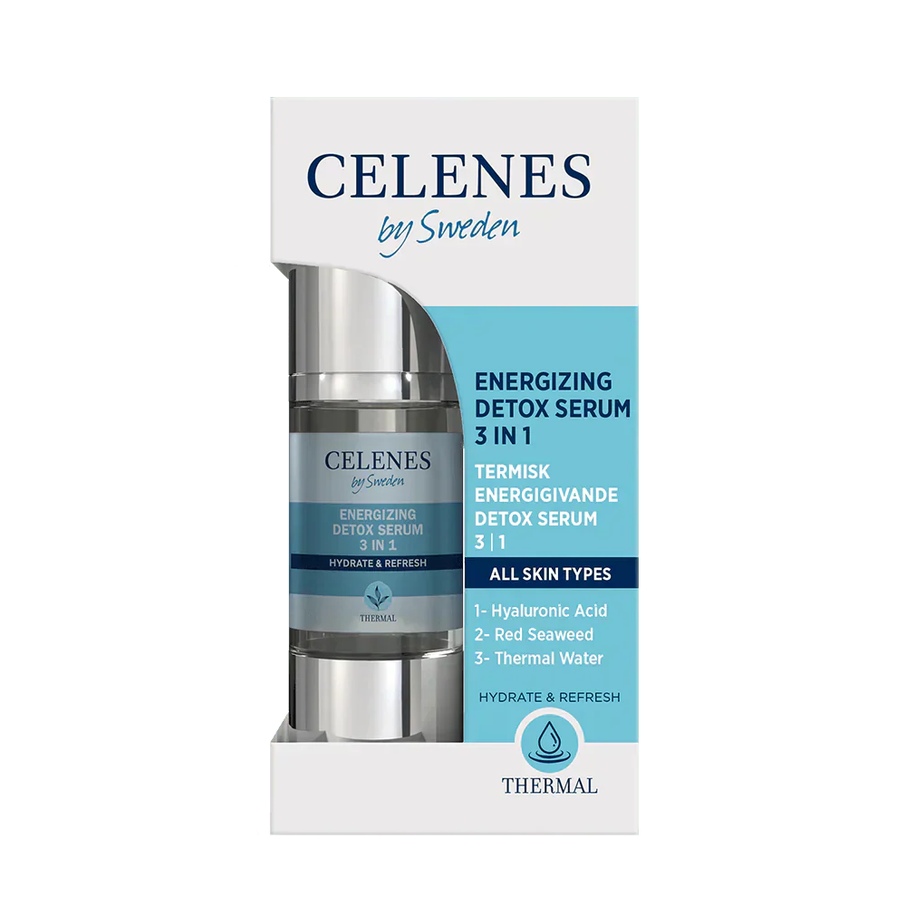 Celenes by Sweden Thermal Energizing Detox Serum 3 In 1 30 ml