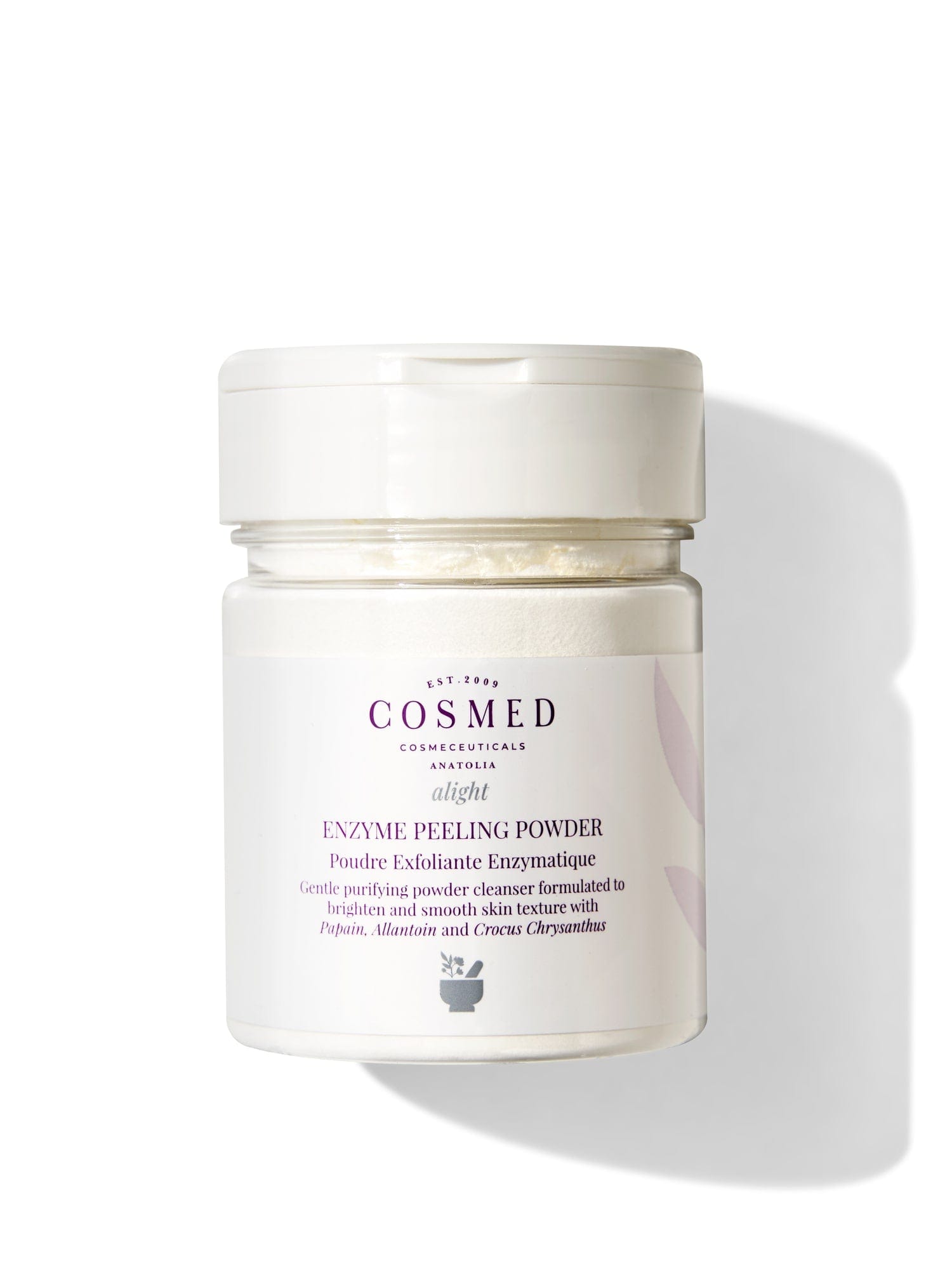 Cosmed Alight Enzyme Peeling Powder - Purifying and Brightening Powder Enzyme Peeling Cleanser 75 gr