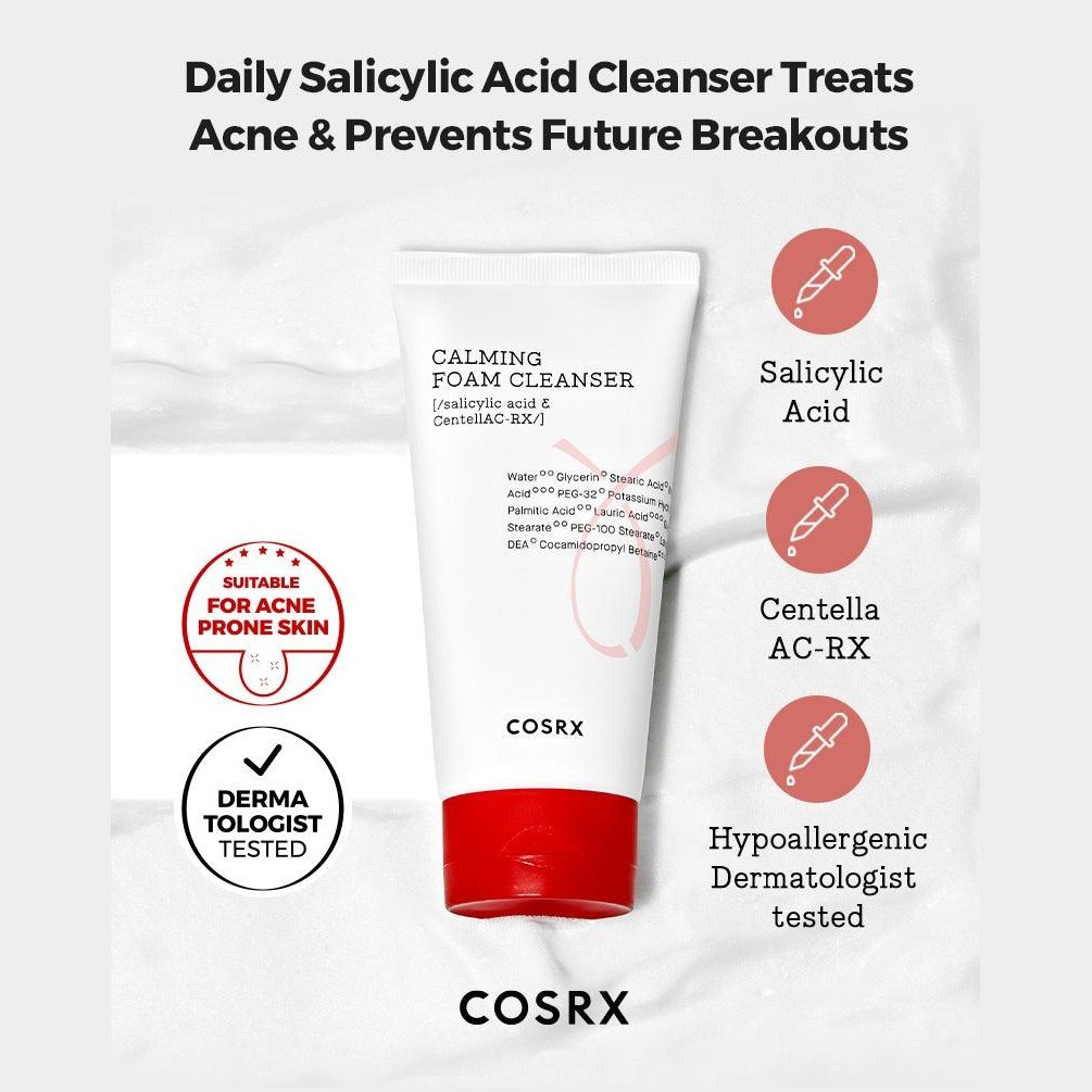 Cosrx Ac Collection Calming Foam Cleanser 150ml
